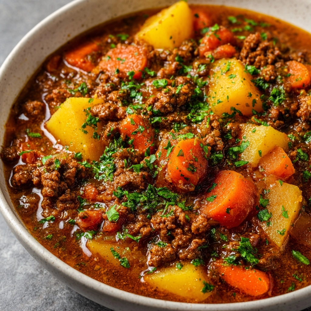 Ground Beef Stew Recipe - Recipe Image
