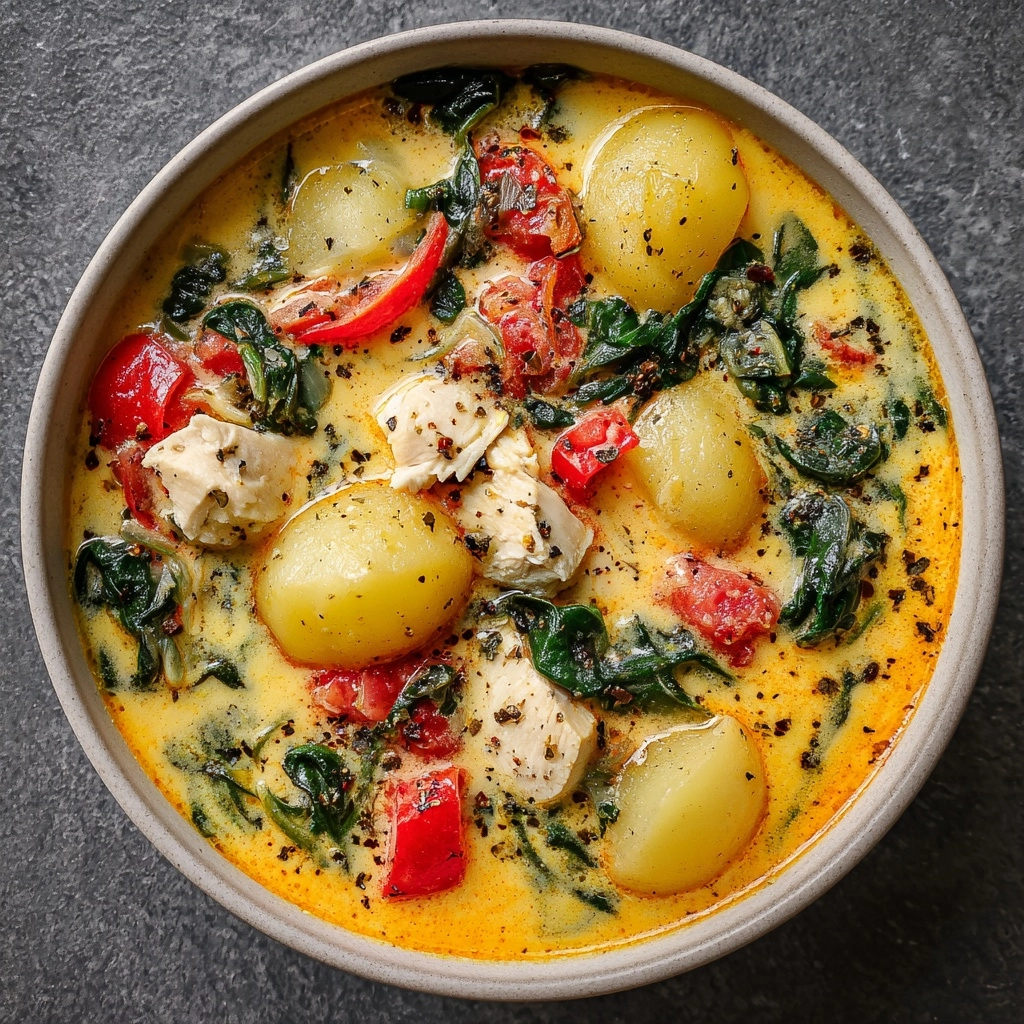Creamy Marry Me Chicken Soup Recipe - Recipe Image