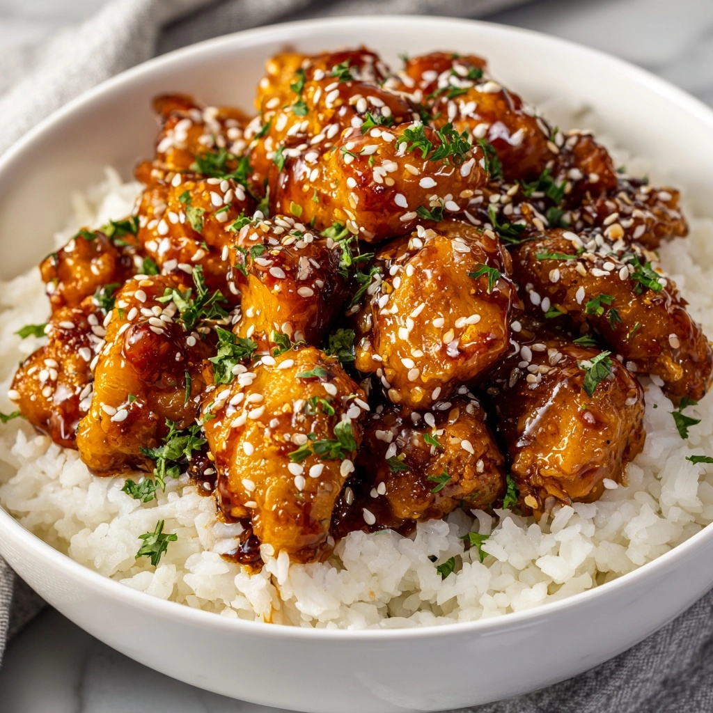 Honey Garlic Chicken Recipe - Recipe Image