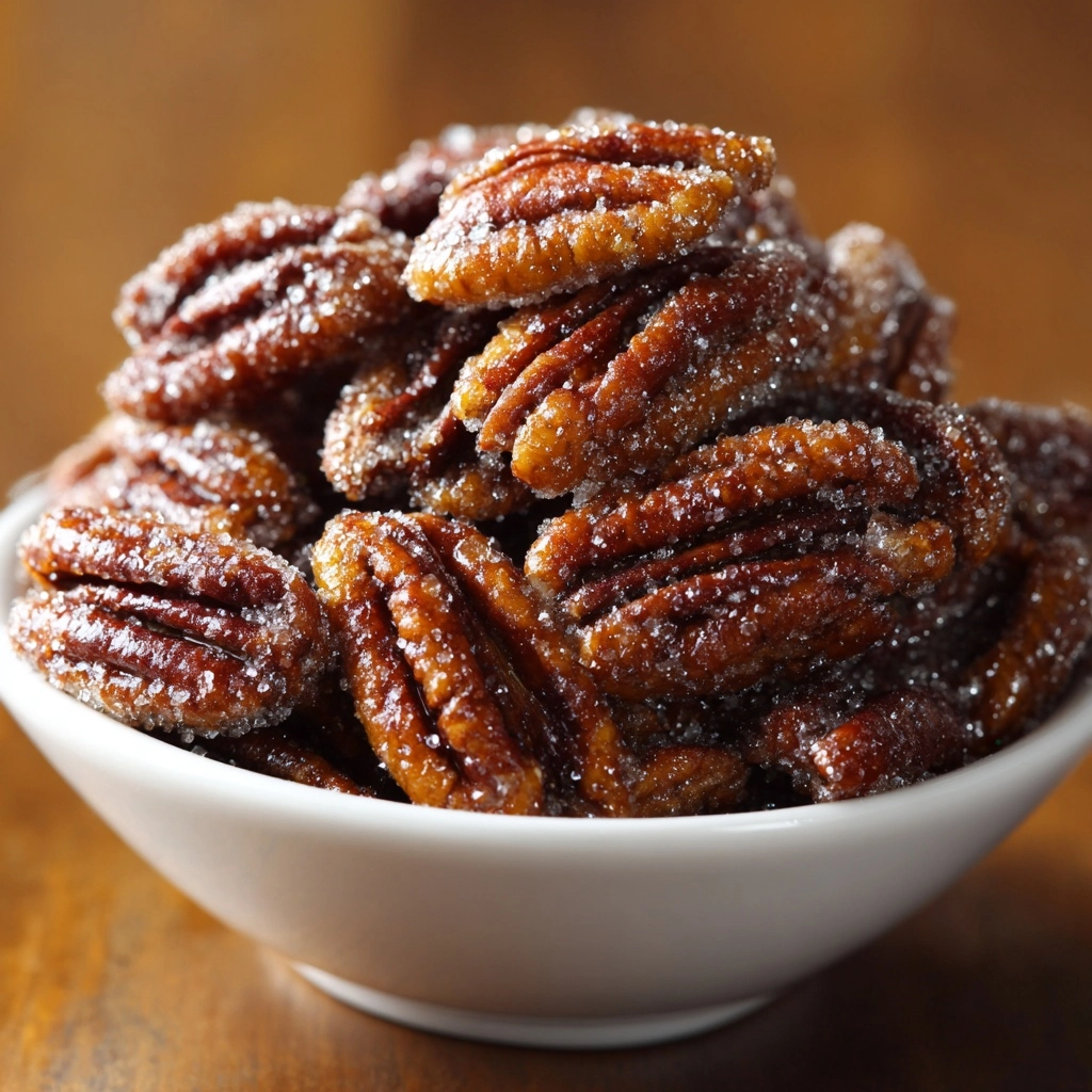Stovetop Maple Candied Pecans Recipe - Recipe Image
