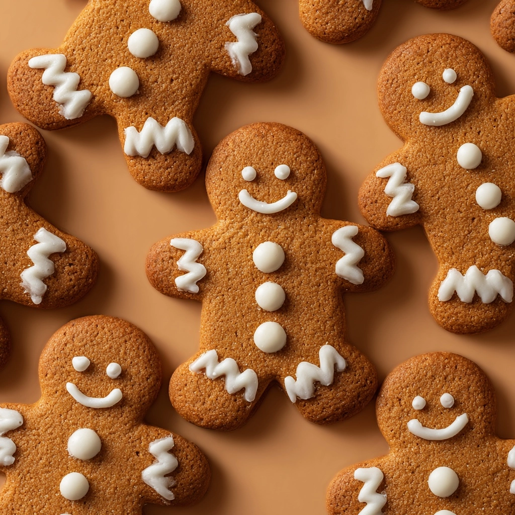 Soft & Chewy Gingerbread Men Cookies Recipe - Recipe Image