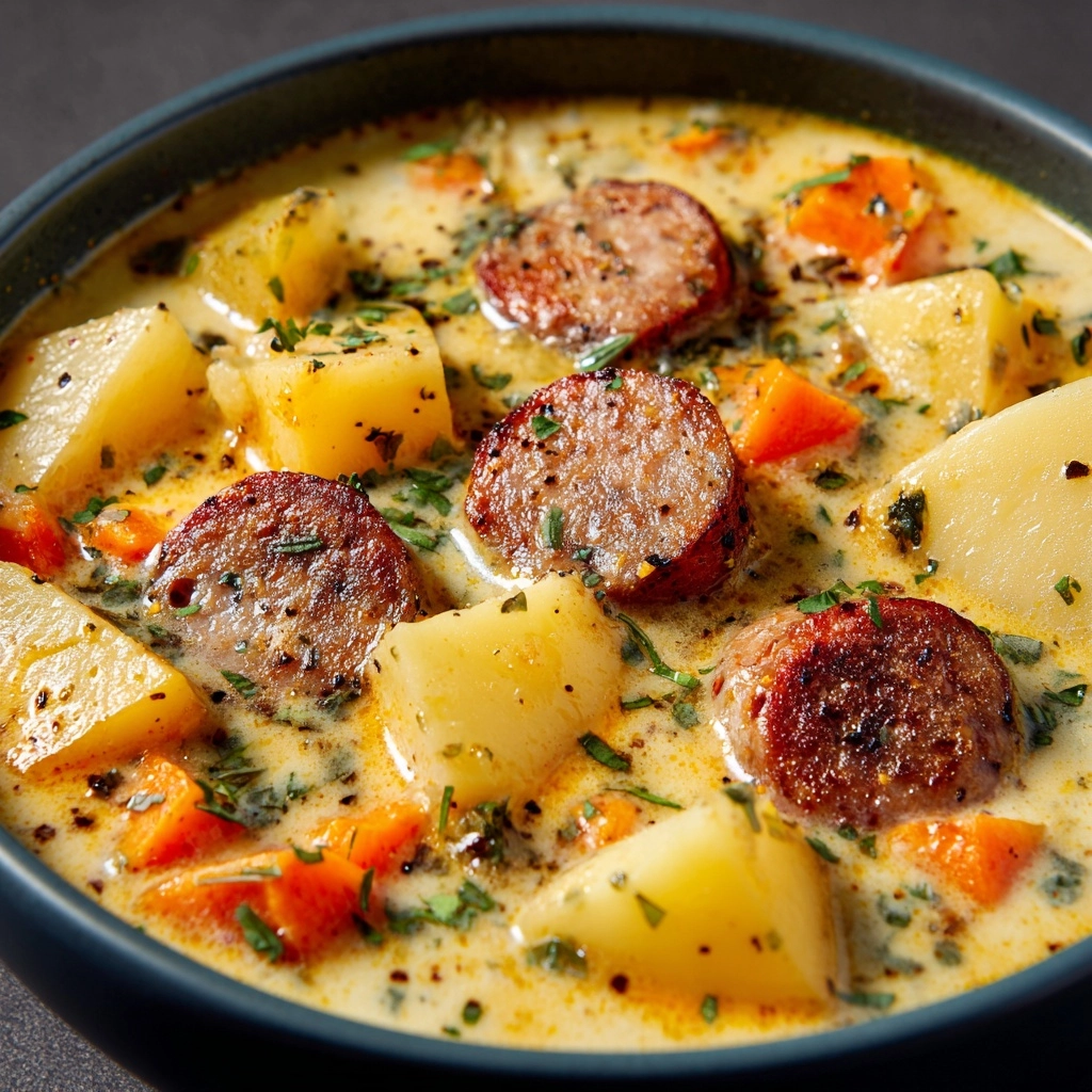 Sausage Potato Soup Recipe - Recipe Image
