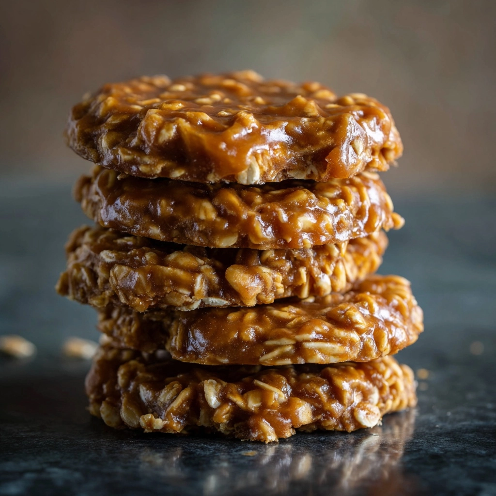 Peanut Butter No-Bake Cookies Recipe - Recipe Image