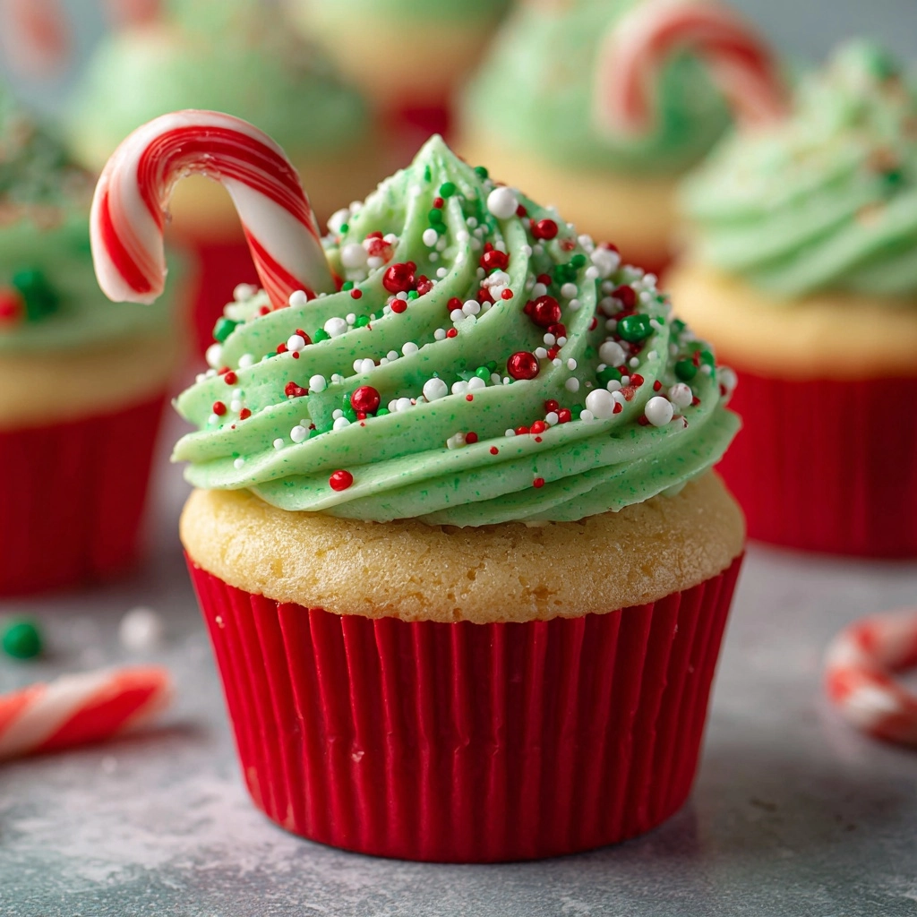 Easy Christmas Cupcakes Recipe - Recipe Image