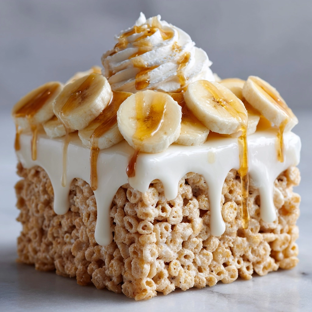 Banana Pudding Rice Krispies Recipe - Recipe Image