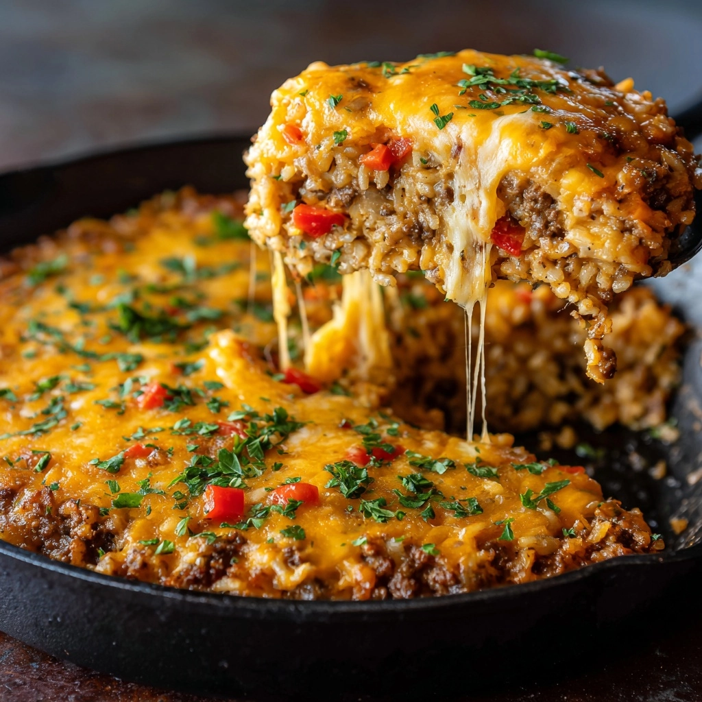 Cheesy Taco Rice Recipe - Recipe Image