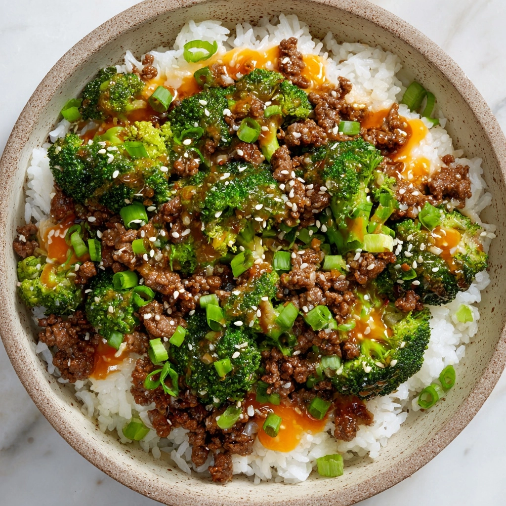 Teriyaki Ground Beef and Broccoli Recipe - Recipe Image