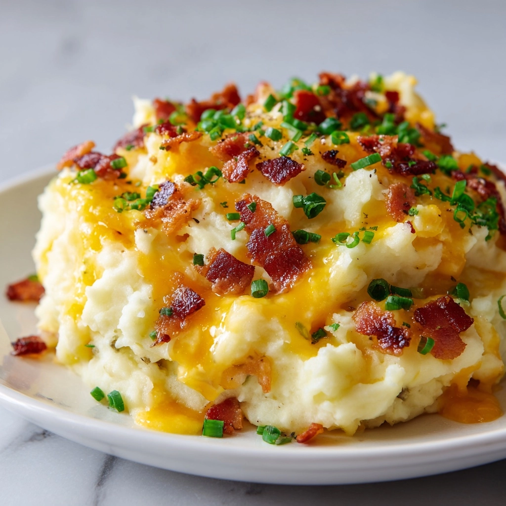 Cheesy Mashed Potatoes Recipe - Recipe Image