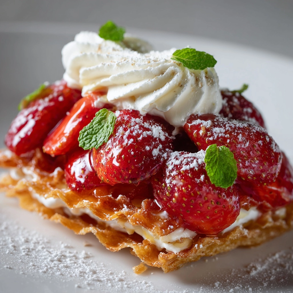 Strawberry Cheesecake Nachos Recipe - Recipe Image