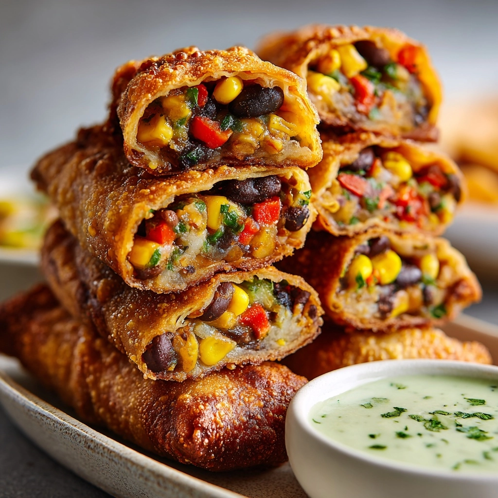 Southwest Chicken Egg Roll Recipe - Recipe Image
