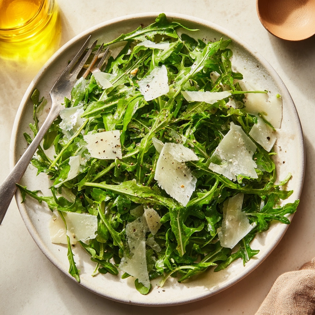 Arugula Salad with Shaved Parmesan Recipe - Recipe Image