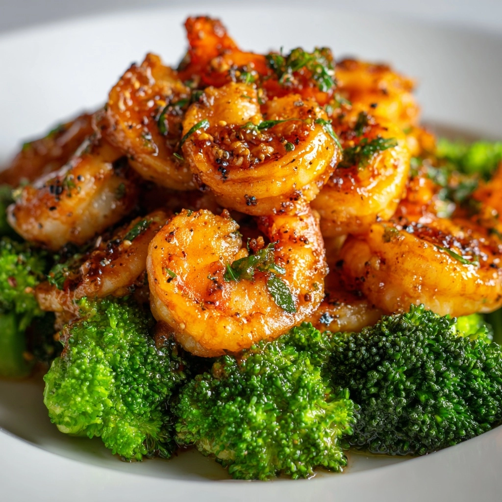 Stir-Fried Shrimp and Broccoli Recipe - Recipe Image