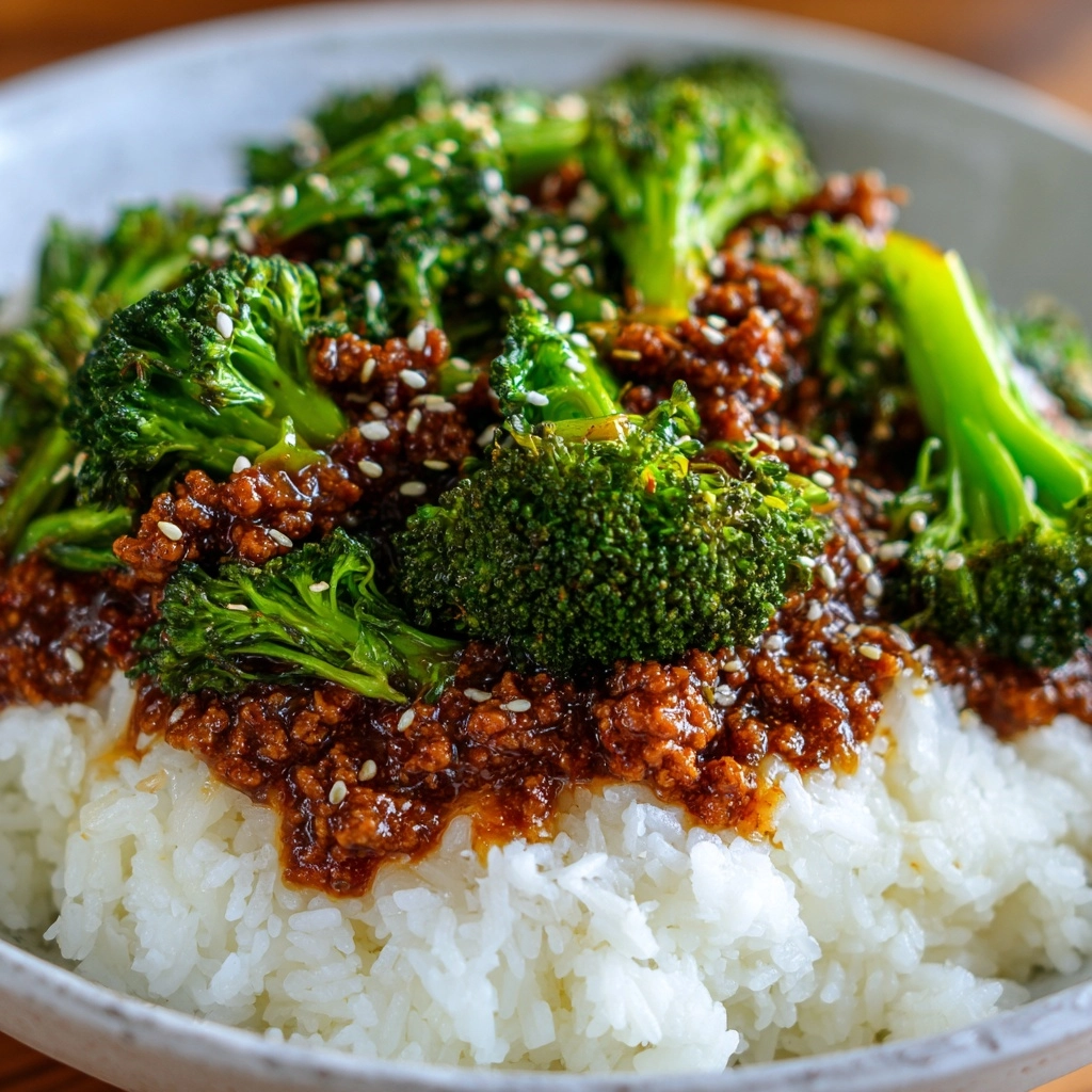 Honey Garlic Ground Beef and Broccoli Stir-Fry Recipe - Recipe Image