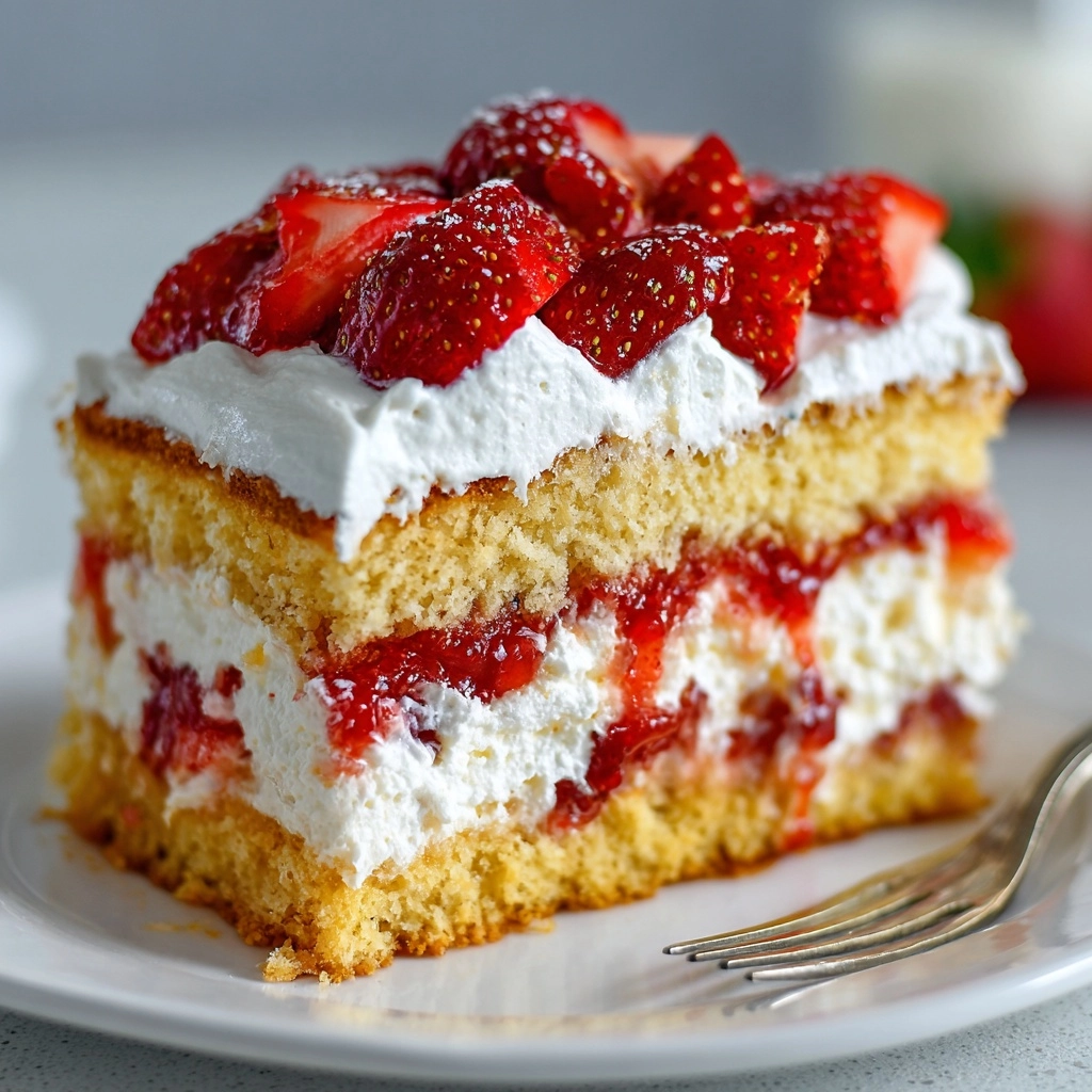 Strawberry Icebox Cake Recipe - Recipe Image