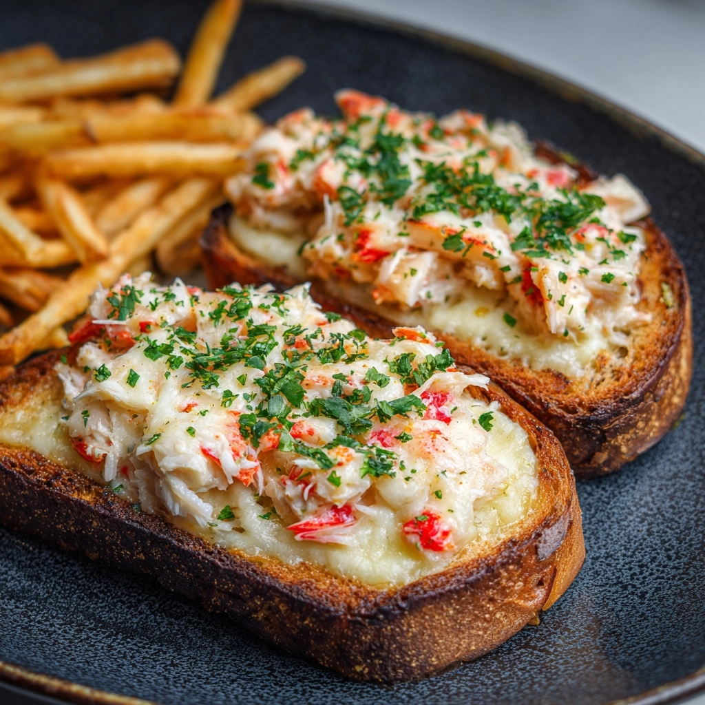 Easy & Quick Crab Melts Recipe - Recipe Image