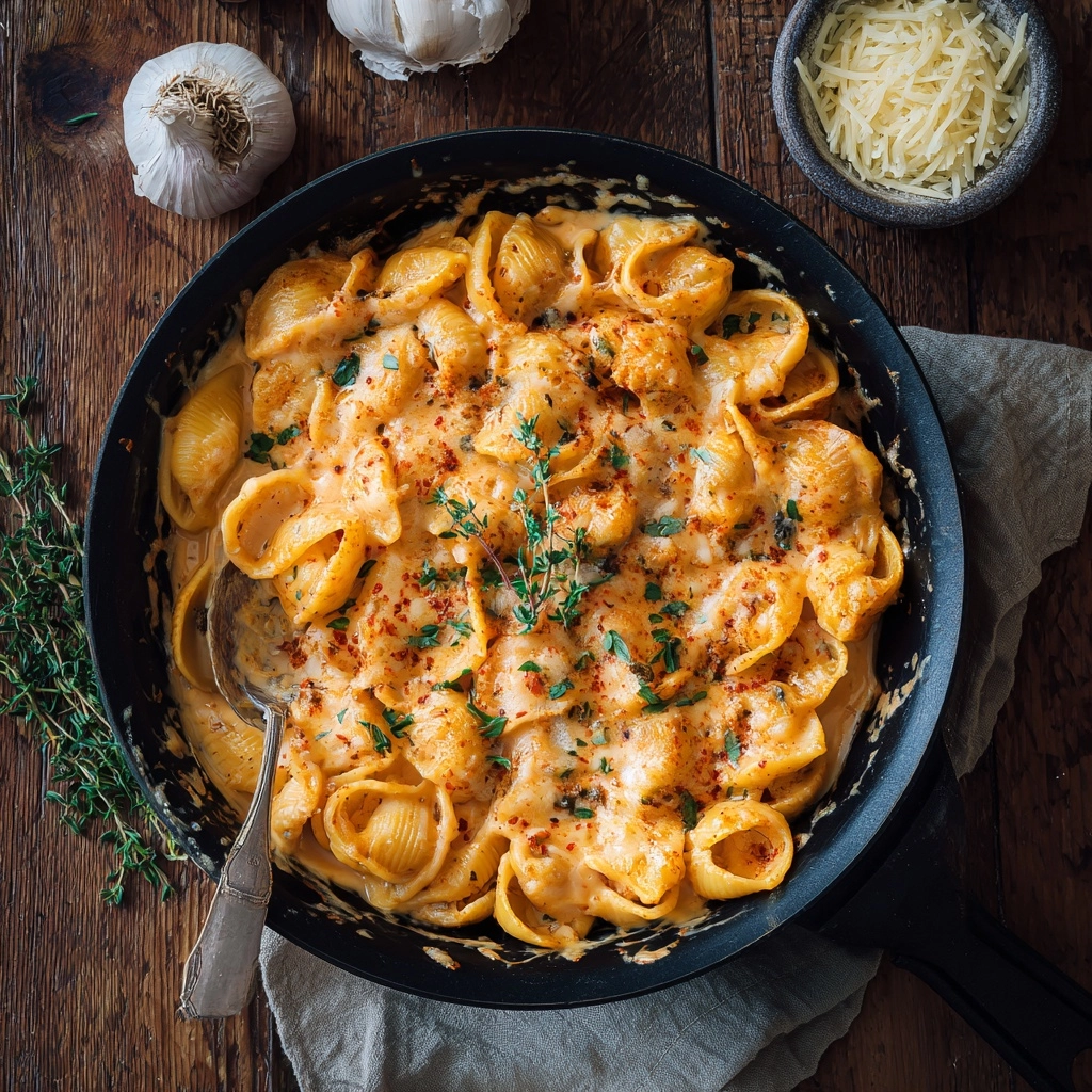 One Pot French Onion Pasta Recipe - Recipe Image