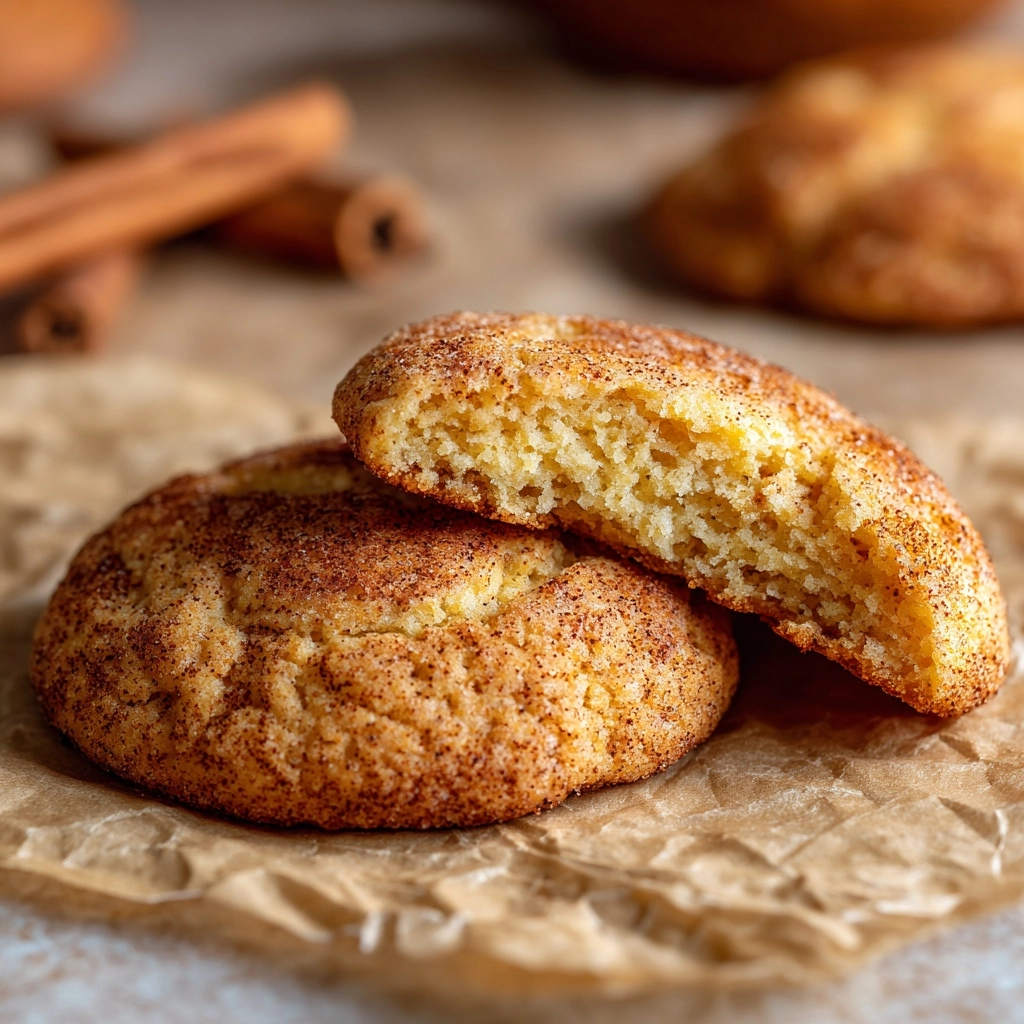 Chewy Pumpkin Snickerdoodle Cookies Recipe - Recipe Image