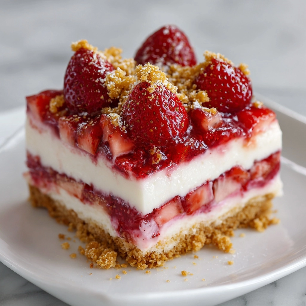 Strawberry Earthquake Cake Recipe - Recipe Image