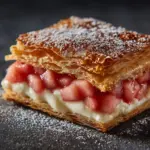 Rhubarb Cream Cheese Puff Pastries Recipe