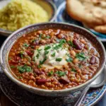 Mujaddara bi Fasolia Recipe