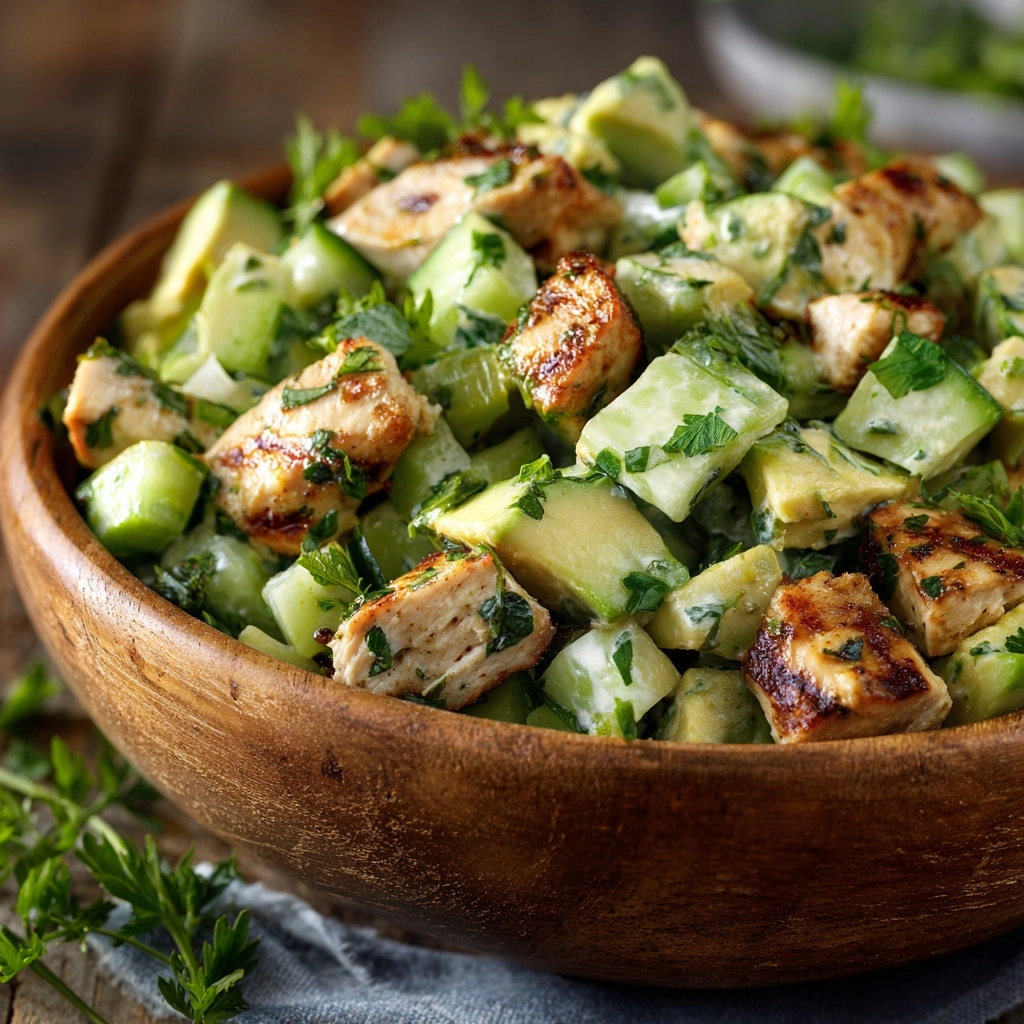 Avocado Chicken Salad Recipe - Recipe Image