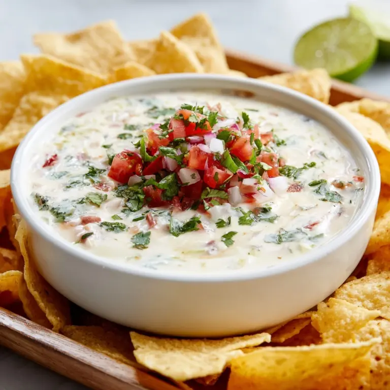Best Mexican White Cheese Dip Recipe