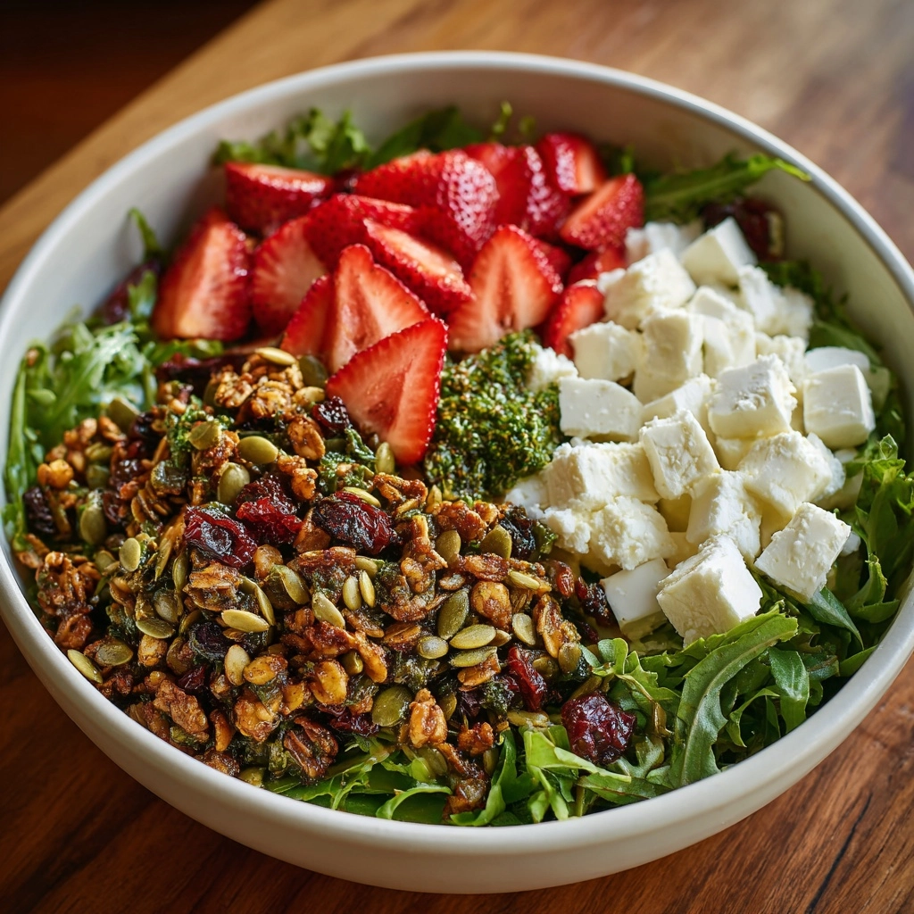 Strawberry Crunch Salad Recipe - Recipe Image