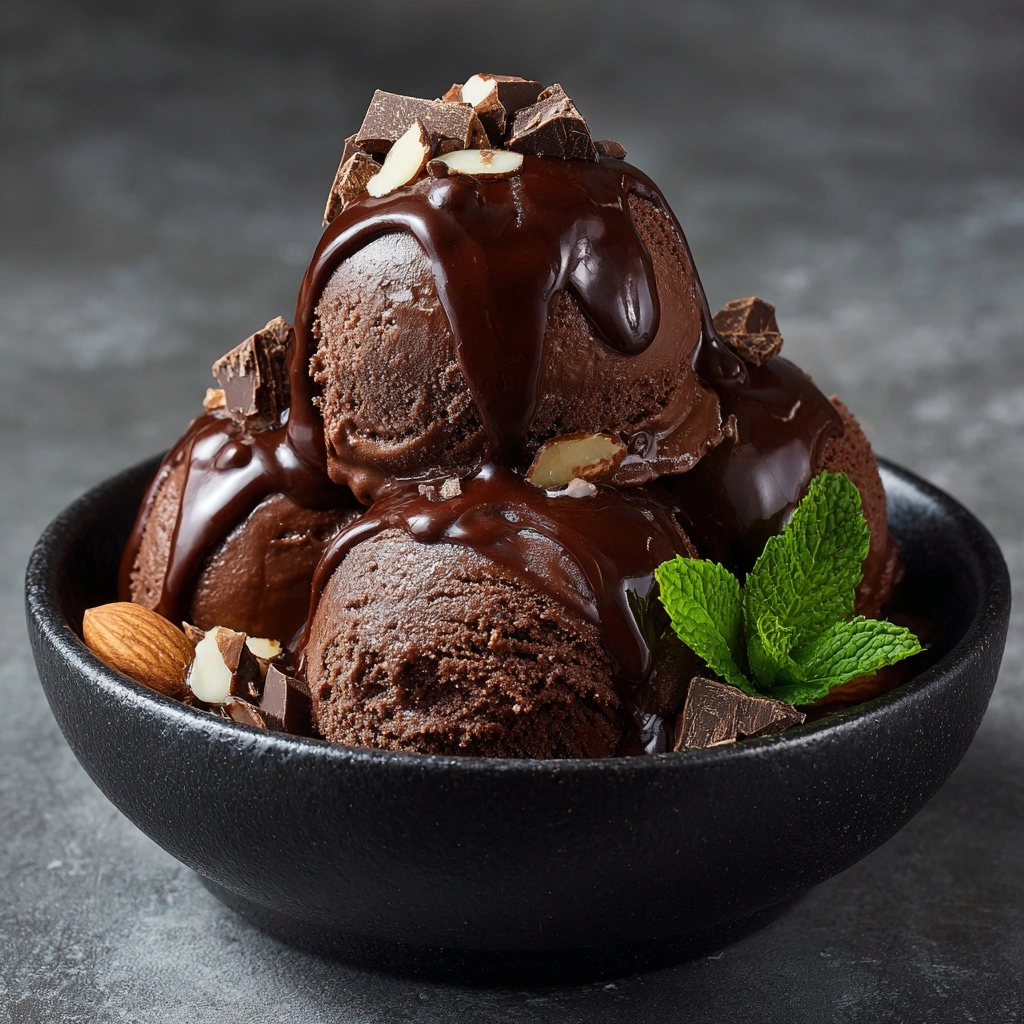 Double Chocolate Ice Cream Recipe - Recipe Image