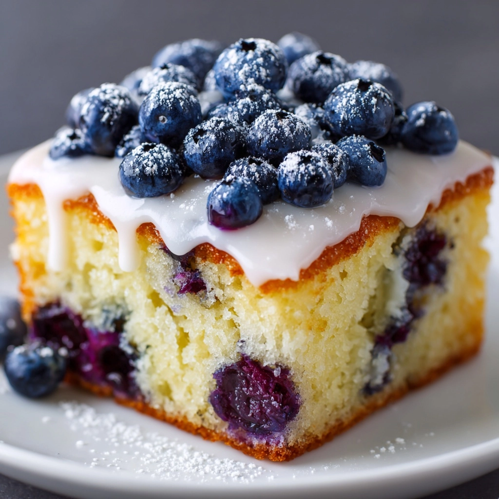 Blueberry Lemonade Buttermilk Cake Made Easy Recipe - Recipe Image
