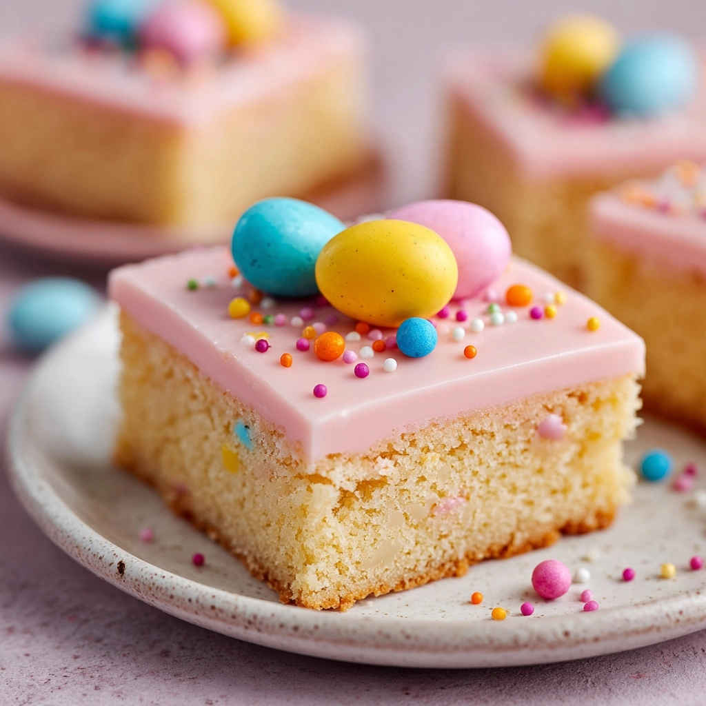 Easter Egg Sugar Cookie Bars Recipe - Recipe Image