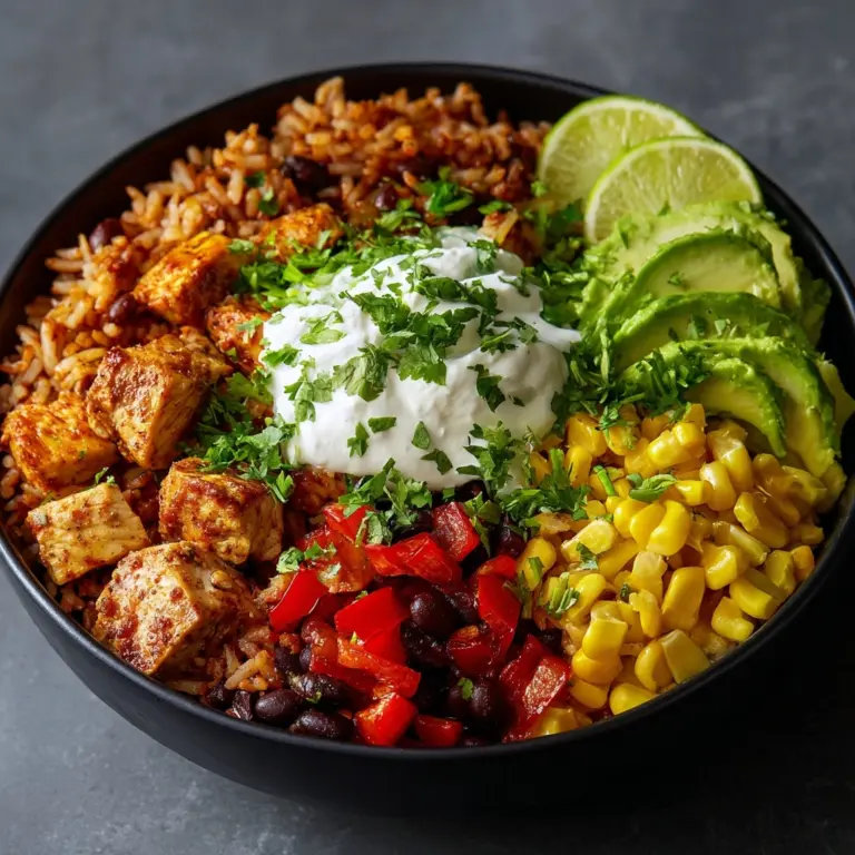Turkey Taco Rice Bowl Recipe