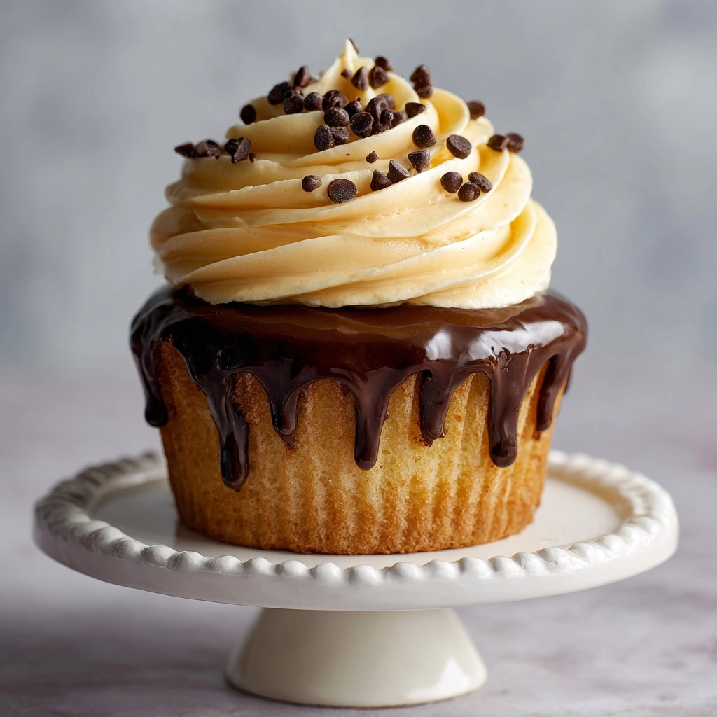 Boston Cream Pie Cupcakes Recipe - Recipe Image