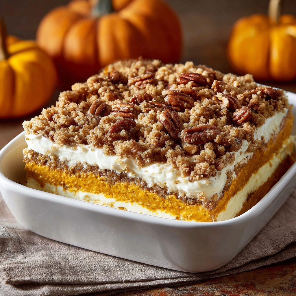 The Best Pumpkin Dump Cake Recipe - Recipe Image