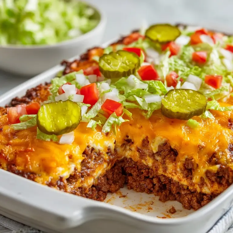 Big Mac Casserole Recipe