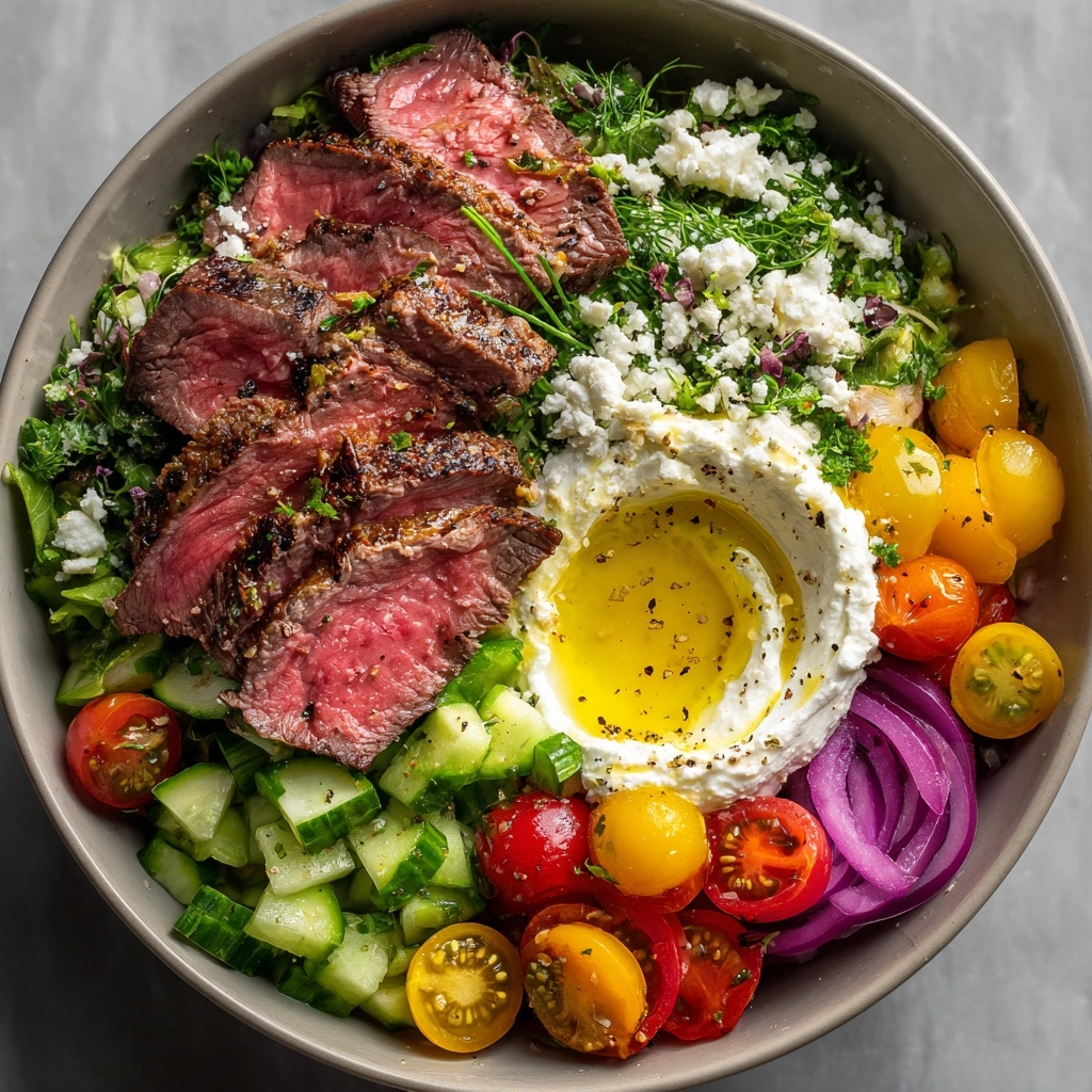 Mediterranean Steak Bowls Recipe - Recipe Image