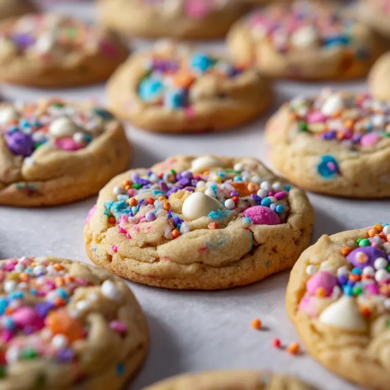 White Chocolate Confetti Cookies Recipe