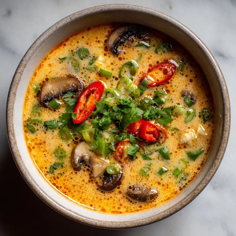 Tom Kha Gai Soup Recipe