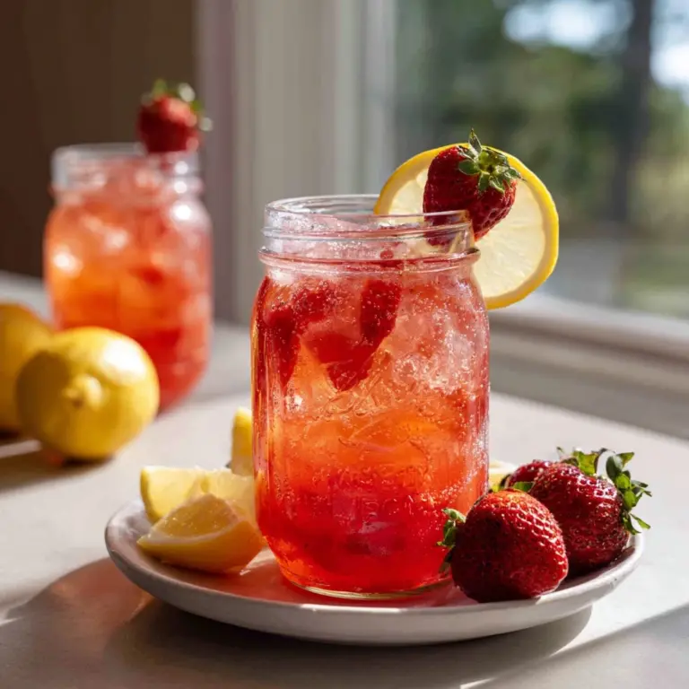 Fresh Strawberry Lemonade Recipe