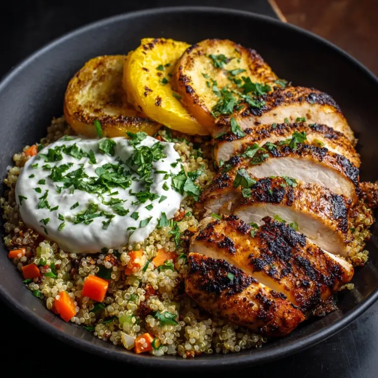 Chicken Quinoa Bowl Recipe