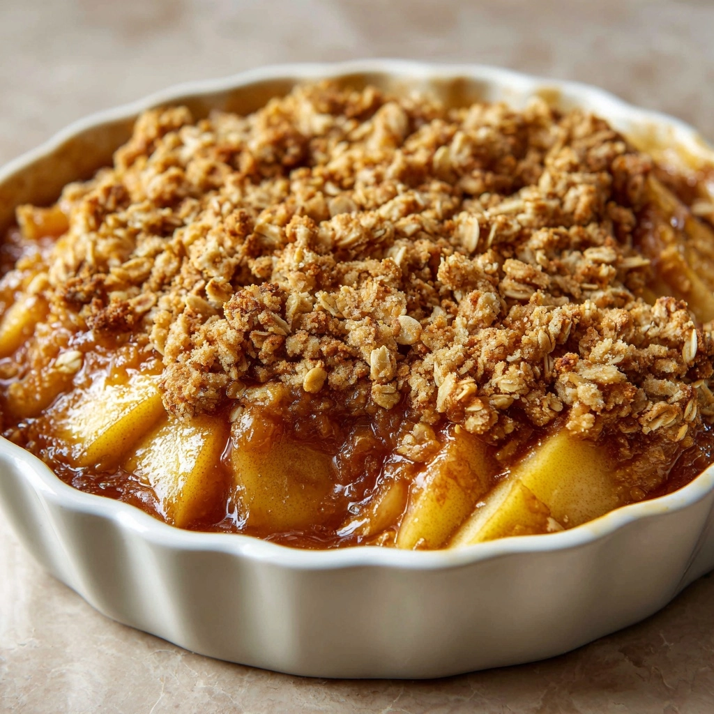 Old Fashioned Easy Apple Crisp Recipe - Recipe Image