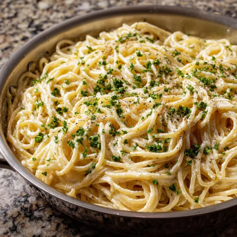 Creamy Spaghetti Recipe