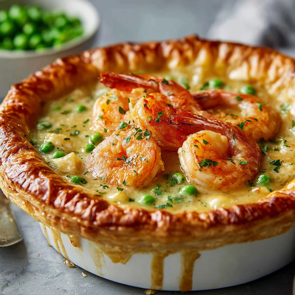 Cajun Seafood Pot Pie Recipe - Recipe Image