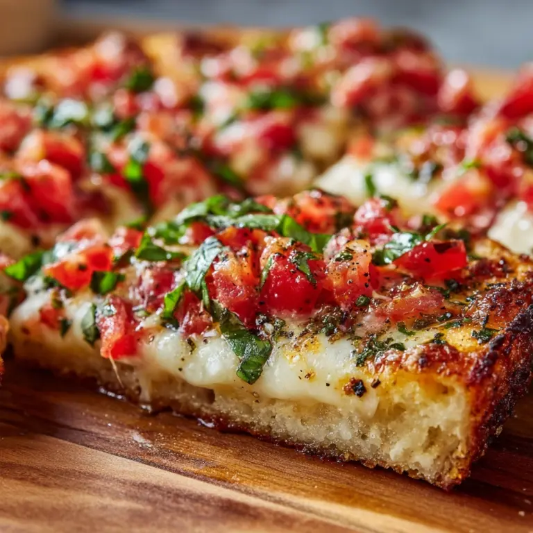 Three-Cheese Tomato Bruschetta Dip Recipe
