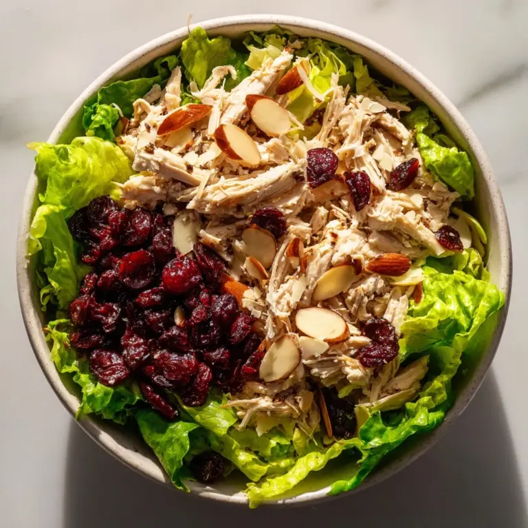 Asian Chicken Cranberry Salad Recipe