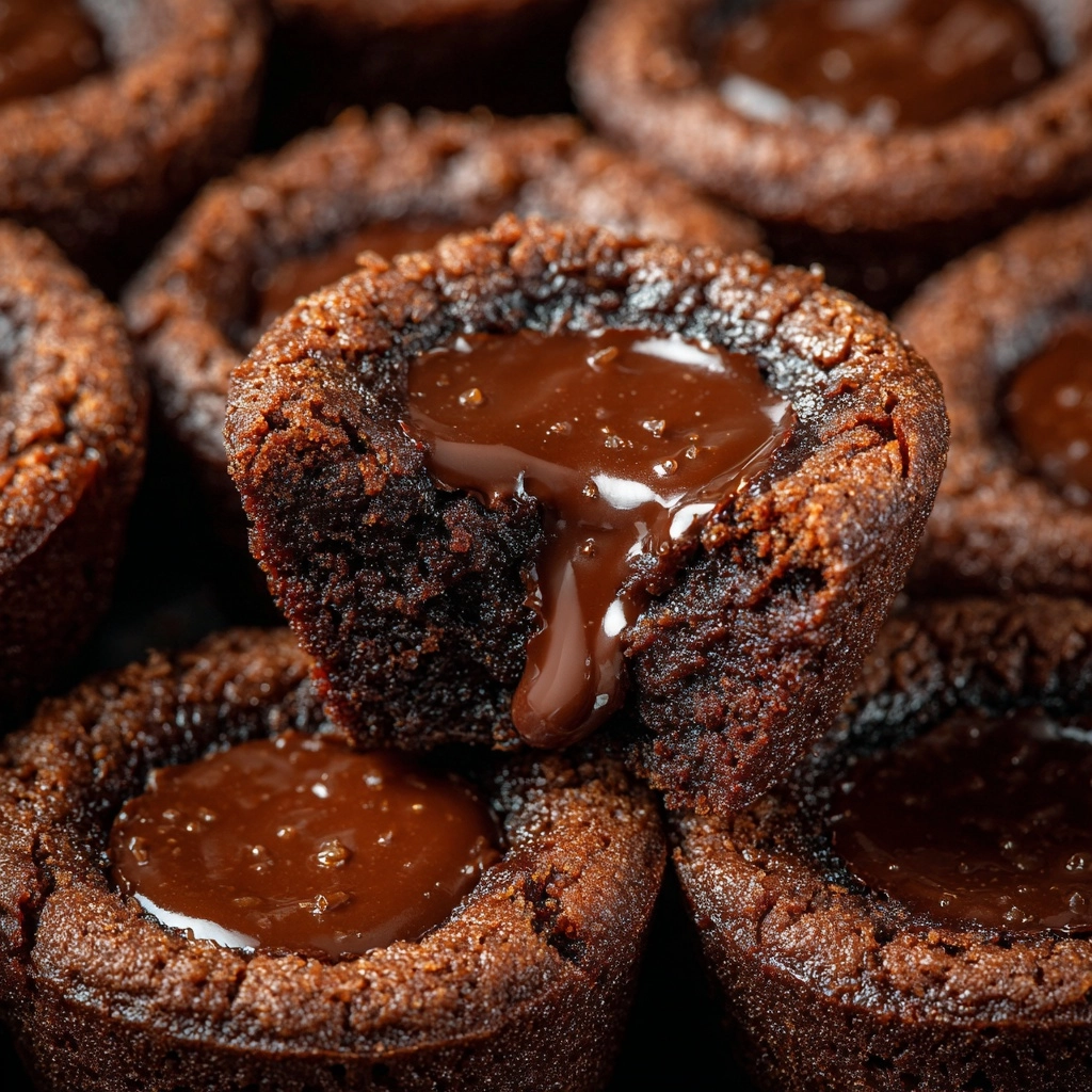 Fudgy Espresso Brownie Bites Recipe - Recipe Image