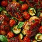 The Balsamic Chicken with Roasted Veggies Recipe