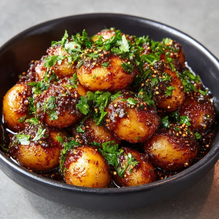 Mustard Potato Poppers Recipe
