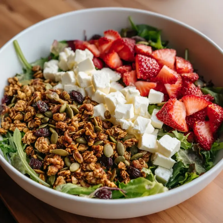 Strawberry Crunch Salad Recipe