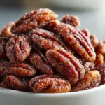 Stovetop Maple Candied Pecans Recipe
