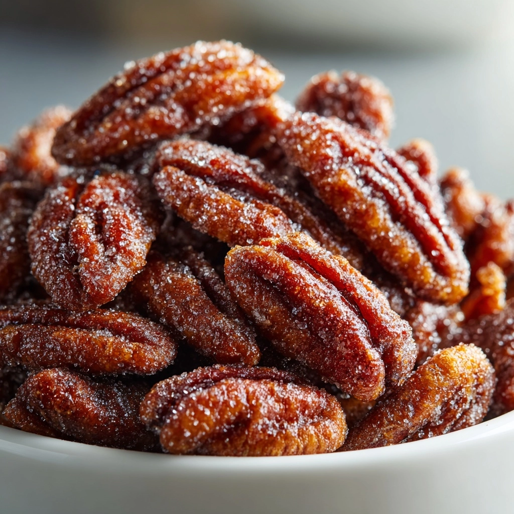 Stovetop Maple Candied Pecans Recipe - Recipe Image